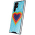 Liquid Blue Tie Dye Heart Galaxy S24 Ultra Clear Case