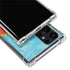 Liquid Blue Tie Dye Heart Galaxy S24 Ultra Clear Case