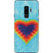 Liquid Blue Tie Dye Heart Galaxy S9 Plus Skin