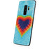Liquid Blue Tie Dye Heart Galaxy S9 Plus Skin
