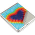Liquid Blue Tie Dye Heart Galaxy Z Flip3 5G Skin