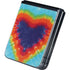 Liquid Blue Tie Dye Heart Galaxy Z Flip5 5G Skin