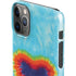 Liquid Blue Tie Dye Heart iPhone 11 Pro Max Lite Case