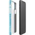 Liquid Blue Tie Dye Heart iPhone 11 Pro Max Lite Case