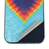 Liquid Blue Tie Dye Heart iPhone 12 Skin