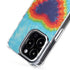 Liquid Blue Tie Dye Heart iPhone 13 Pro MagSafe Case