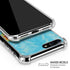 Liquid Blue Tie Dye Heart iPhone 7/8 Plus Clear Case