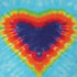 Liquid Blue Tie Dye Heart iPhone XS Pro Case