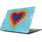 Liquid Blue Tie Dye Heart Apple MacBook Skin