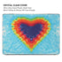 Liquid Blue Tie Dye Heart MacBook Air 13in M1 (2021) Case plus Skin