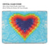 Liquid Blue Tie Dye Heart MacBook Air 15in (2023-2025) Case plus Skin