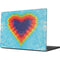 Liquid Blue Tie Dye Heart MacBook Pro 14in (2021-24) Skin