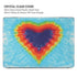 Liquid Blue Tie Dye Heart MacBook Pro 15in (2016-19) Case plus Skin
