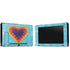 Liquid Blue Tie Dye Heart Nintendo Switch Bundle Skin