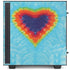 Liquid Blue Tie Dye Heart NZXT H510 Compact ATX Mid-Tower Case Skin