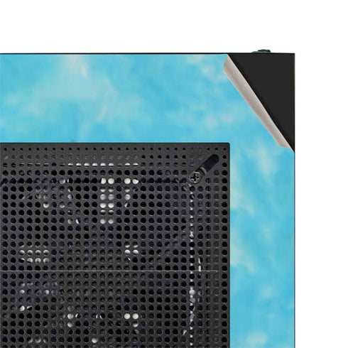 Liquid Blue Tie Dye Heart NZXT H510 Compact ATX Mid-Tower Case Skin