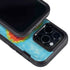 Liquid Blue Tie Dye Heart Otterbox Defender iPhone Skin