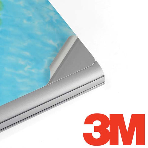 Liquid Blue Tie Dye Heart Surface Book 2 13.5in Skin