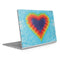 Liquid Blue Tie Dye Heart Surface Book 2 15in Skin