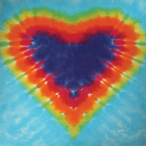 Liquid Blue Tie Dye Heart Surface Book 2 15in Skin
