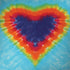 Liquid Blue Tie Dye Heart Surface Book 2 15in Skin