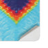 Liquid Blue Tie Dye Heart Surface Duo Skin