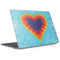 Liquid Blue Tie Dye Heart Surface Laptop 2 Skin