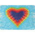 Liquid Blue Tie Dye Heart Surface Laptop Studio Skin