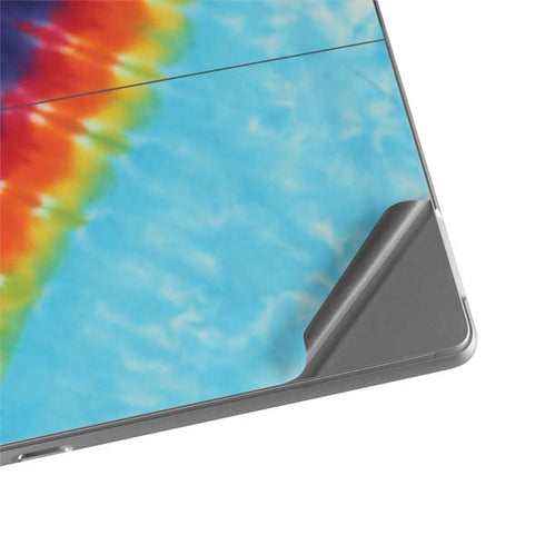 Liquid Blue Tie Dye Heart Surface Pro 8 Skin