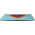 Liquid Blue Tie Dye Heart Universal Laptop 15in (12.2 x 8.8in) Skin