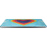 Liquid Blue Tie Dye Heart Universal Laptop 17in (13.8 x 10in) Skin