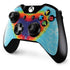 Liquid Blue Tie Dye Heart Xbox One Controller Skin
