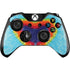Liquid Blue Tie Dye Heart Xbox One Controller Skin
