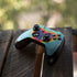 Liquid Blue Tie Dye Heart Xbox One Elite Controller Skin