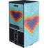 Liquid Blue Tie Dye Heart Xbox Series X Console Skin