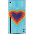 Liquid Blue Tie Dye Heart Xbox Series X Console Skin
