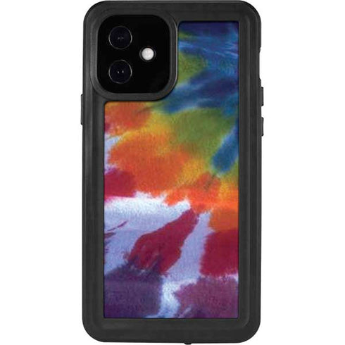 Tie Dye Tie Dye iPhone 12 Waterproof Case
