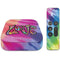 Liquid Blue Tie Dye Peace & Love Apple TV Skin
