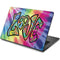 Liquid Blue Tie Dye Peace & Love Dell Chromebook Skin