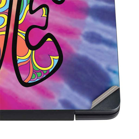 Liquid Blue Tie Dye Peace & Love Dell Vostro Skin