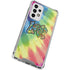 Liquid Blue Tie Dye Peace & Love Galaxy A33 5G Clear Case