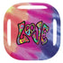Liquid Blue Tie Dye Peace & Love Galaxy Buds Pro Skin