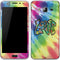 Liquid Blue Tie Dye Peace & Love Galaxy J3 Skin