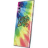 Liquid Blue Tie Dye Peace & Love Galaxy Note 10 Skin