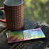 Liquid Blue Tie Dye Peace & Love Galaxy Note 10 Skin