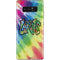 Liquid Blue Tie Dye Peace & Love Galaxy Note 8 Skin