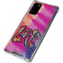 Liquid Blue Tie Dye Peace & Love Galaxy Note20 5G Clear Case