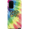 Liquid Blue Tie Dye Peace & Love Galaxy Note20 5G Pro Case
