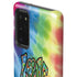 Liquid Blue Tie Dye Peace & Love Galaxy Note20 5G Pro Case