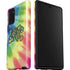 Liquid Blue Tie Dye Peace & Love Galaxy Note20 5G Pro Case